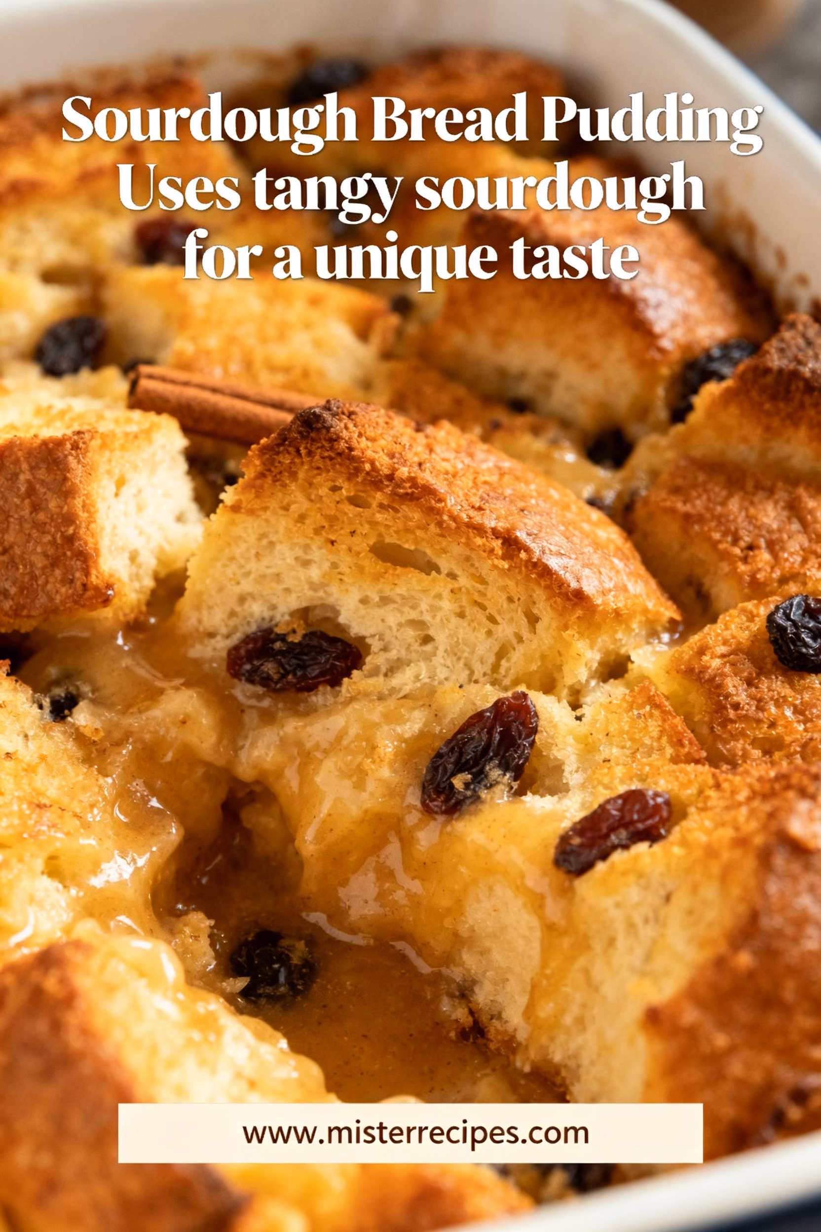 Easy Sourdough Bread Pudding Recipe Creamy and Delicious