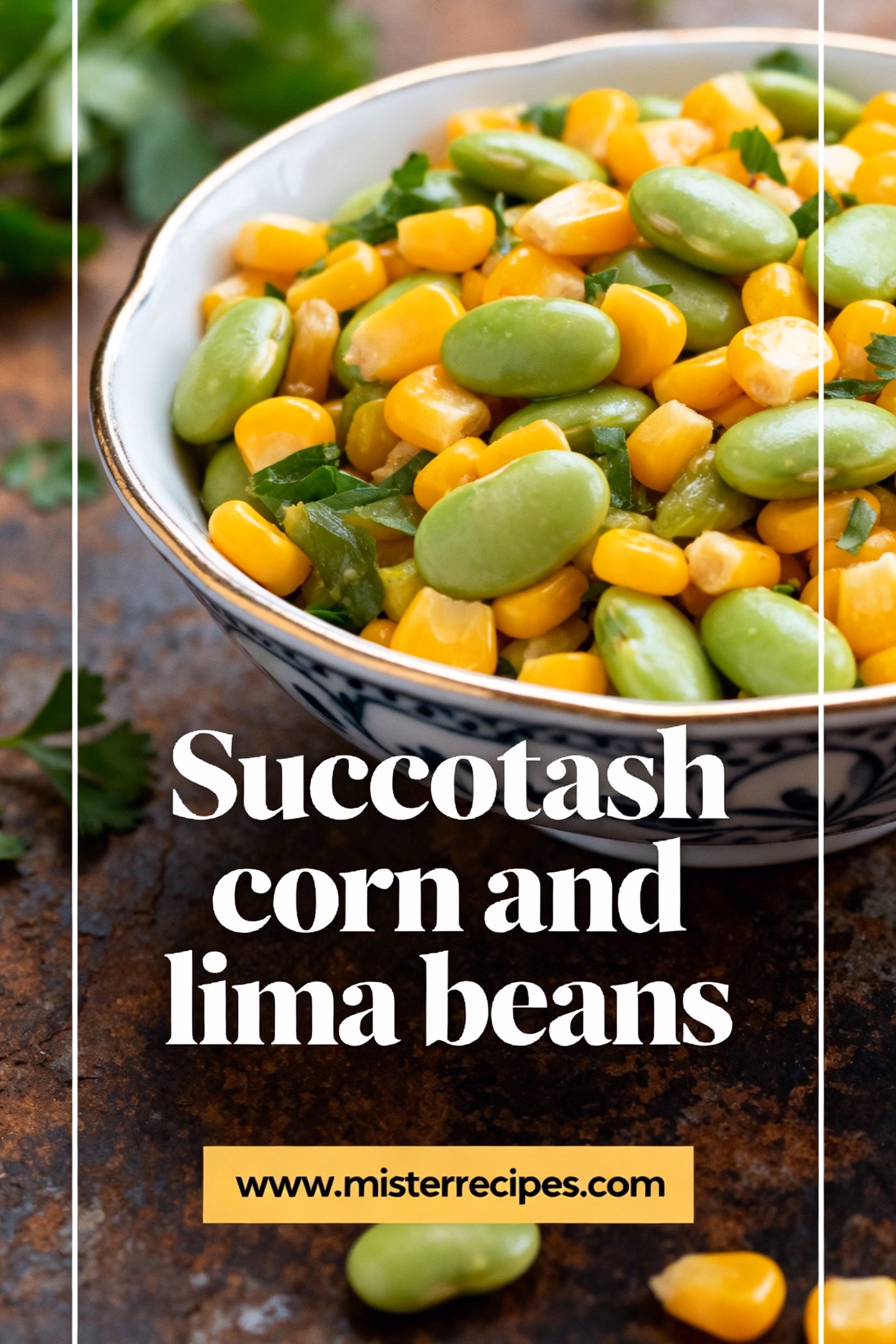 Easy Creamy Succotash Corn and Lima Beans Recipe