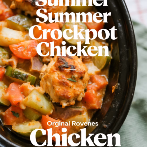 Easy Creamy Summer Crockpot Chicken Recipe