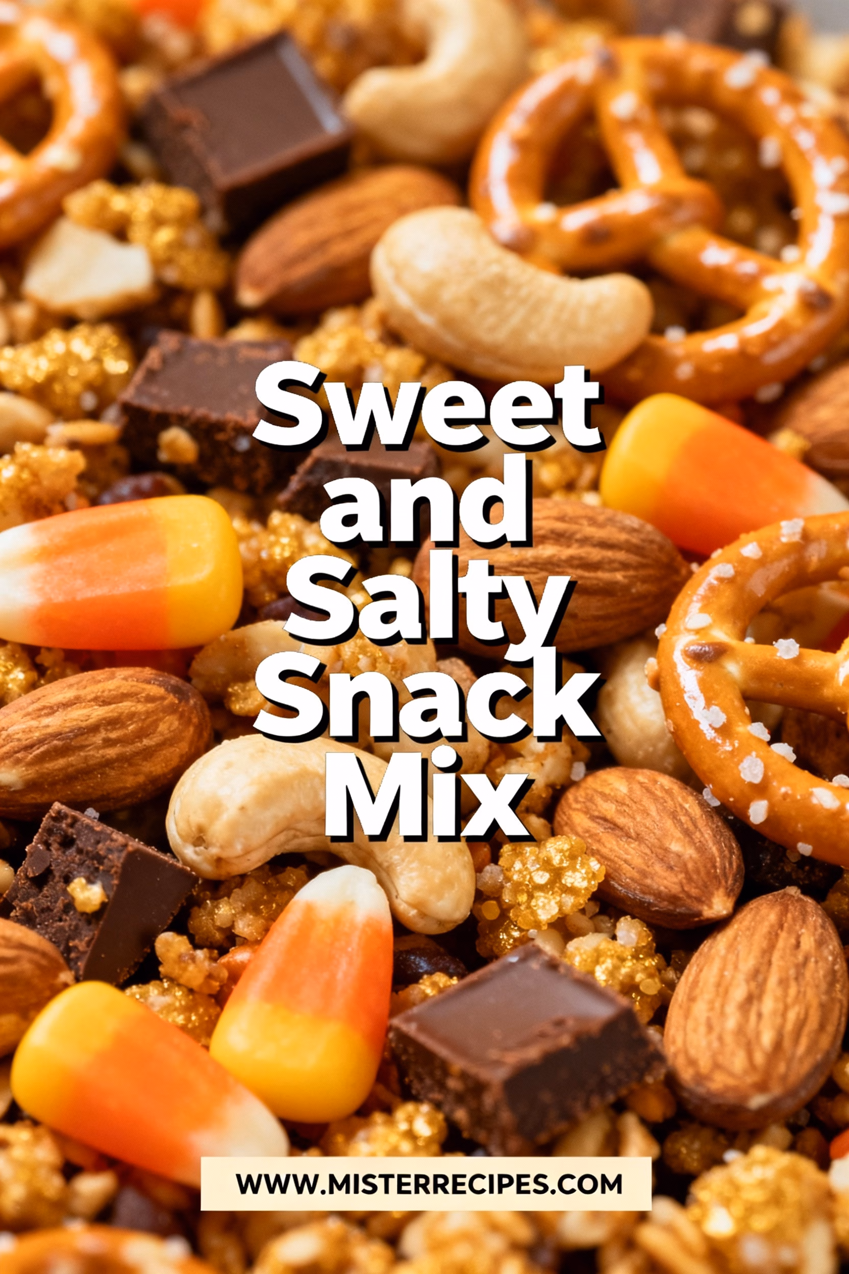 Easy Sweet and Salty Snack Mix Crispy and Quick Recipe