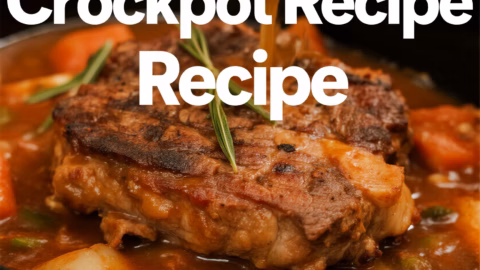 Tenderloin Crockpot Recipe Easy Creamy and Quick