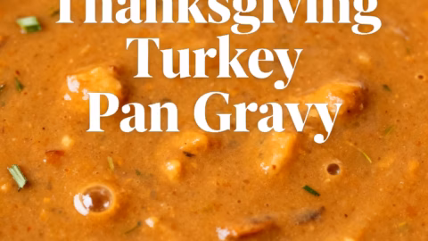Easy Creamy Turkey Pan Gravy Quick Thanksgiving Recipe