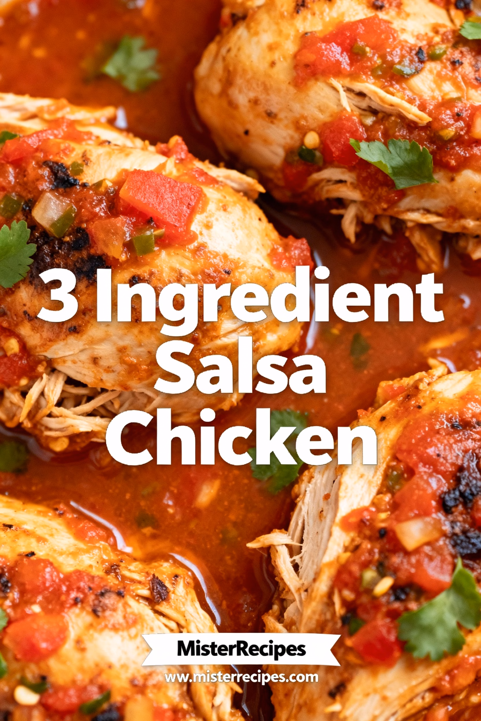 Easy Creamy Ingredient Salsa Chicken Recipe