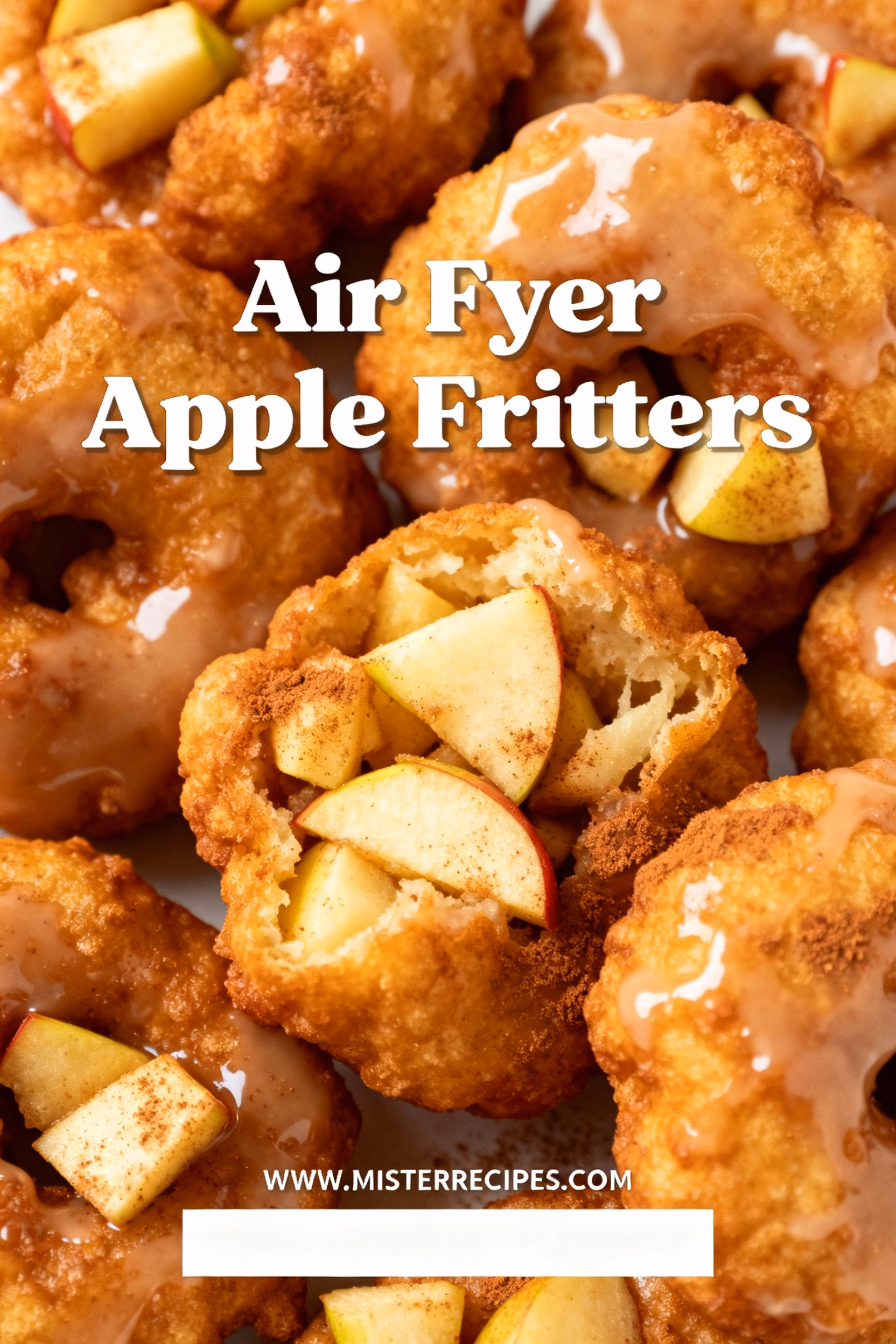 Air Fryer Apple Fritters : Easy Air Fryer Apple Fritters Recipe Crispy Quick Dessert