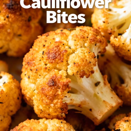 Easy & Crispy Air Fryer Cauliflower Bites Recipe