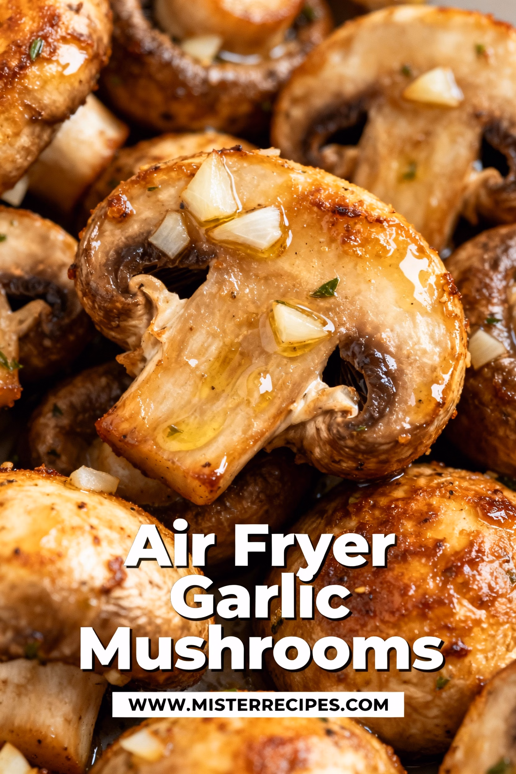 Air Fryer Garlic Mushrooms : Air Fryer Garlic Mushrooms Easy Crispy Healthy Recipe
