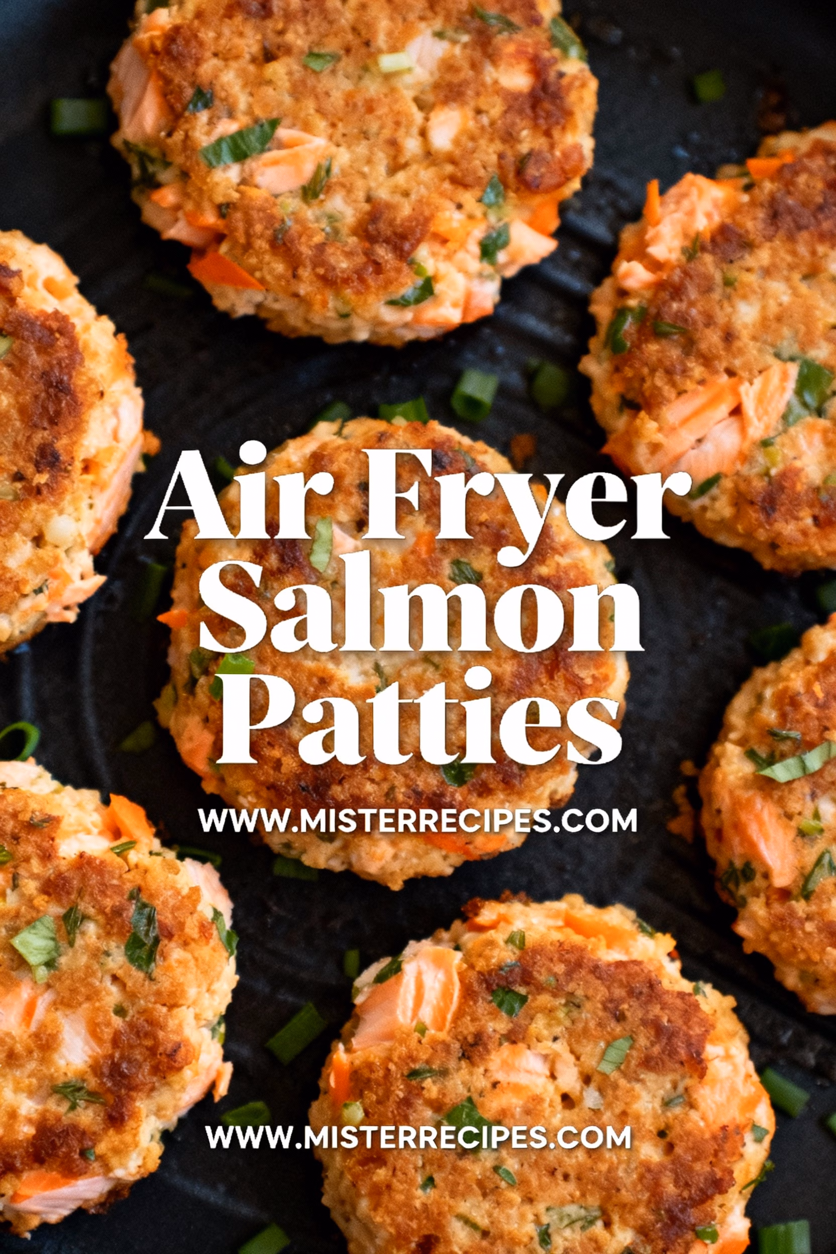 Easy Crispy Air Fryer Salmon Patties Healthy Quick Recipe