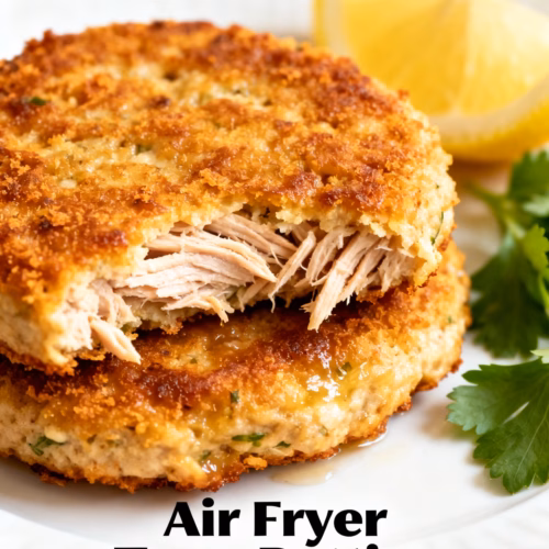 Easy Air Fryer Tuna Patties Crispy Healthy and Quick