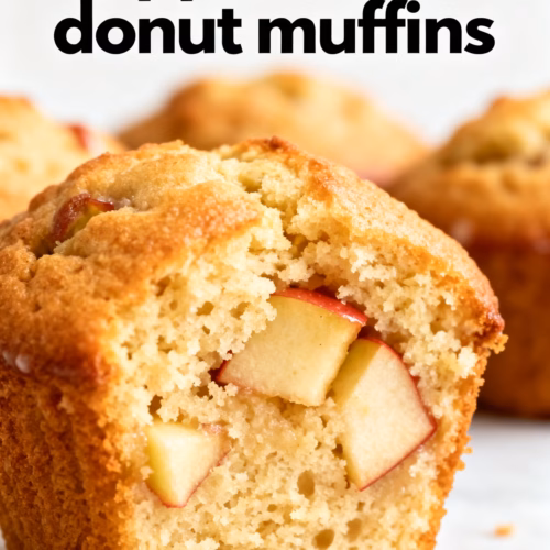 Easy Apple Cider Donut Muffins Recipe
