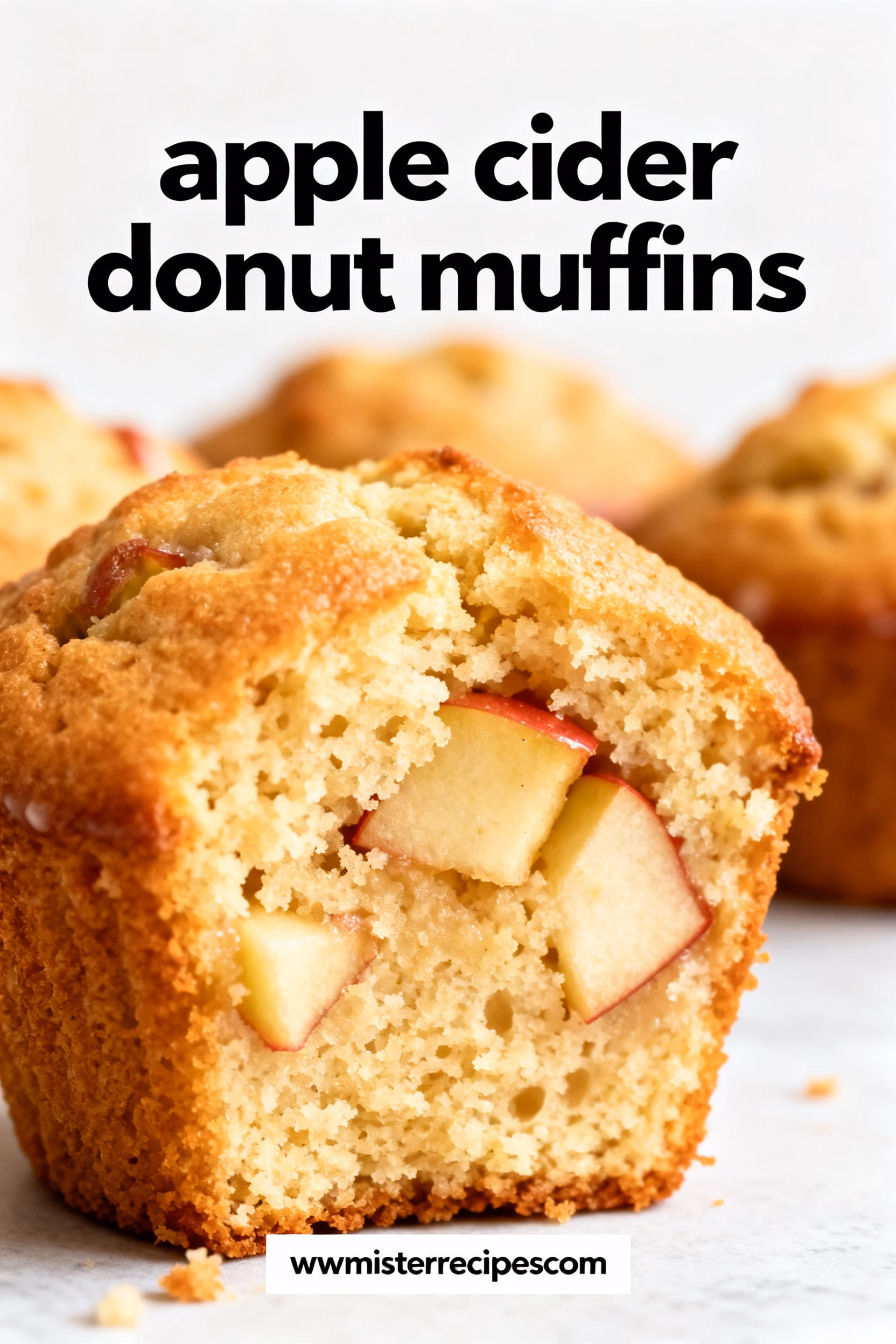Easy Apple Cider Donut Muffins Recipe