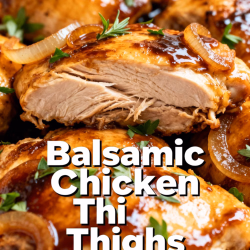 Easy Balsamic Chicken Thighs Recipe Quick Healthy and Flavorful