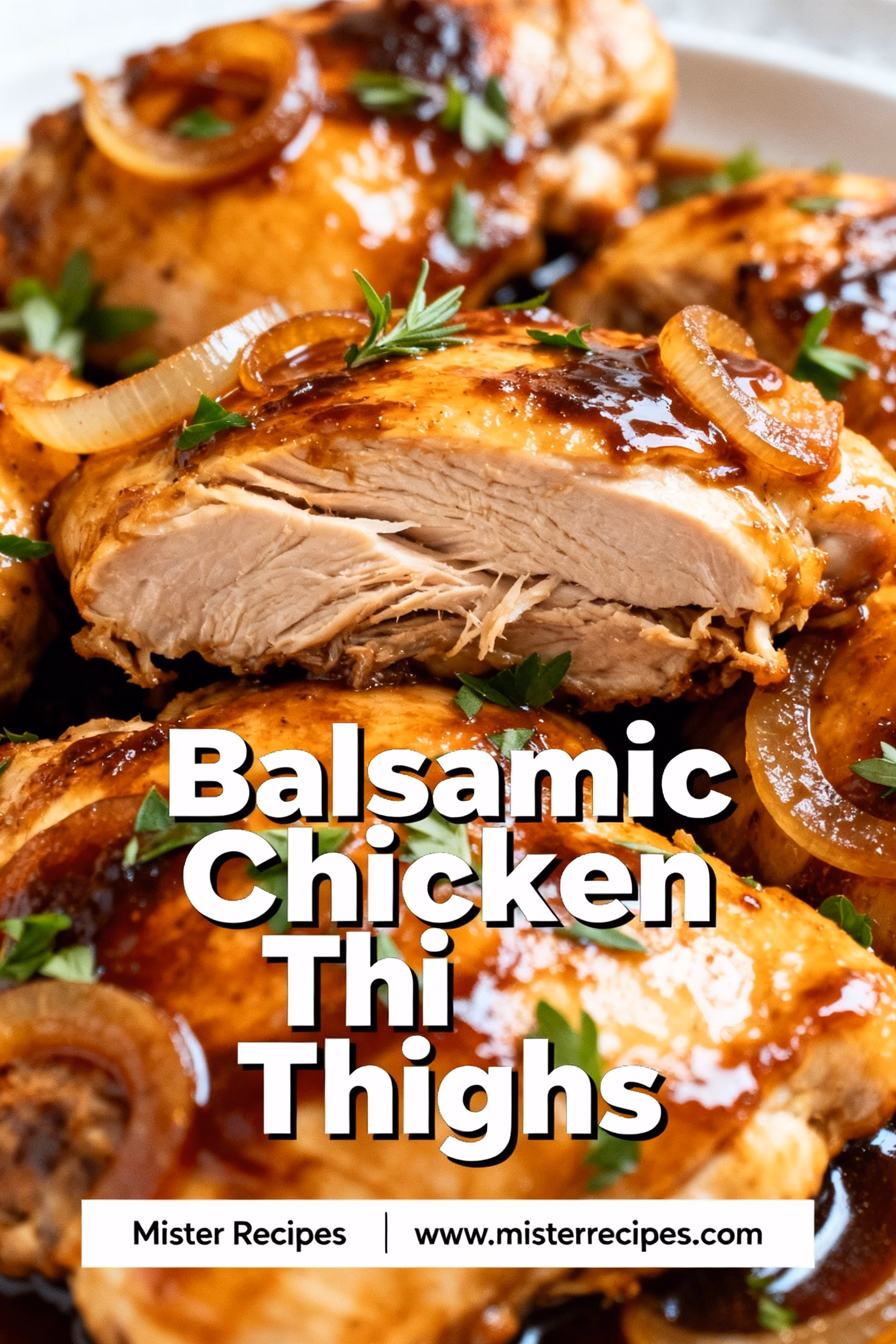 Easy Balsamic Chicken Thighs Recipe Quick Healthy and Flavorful