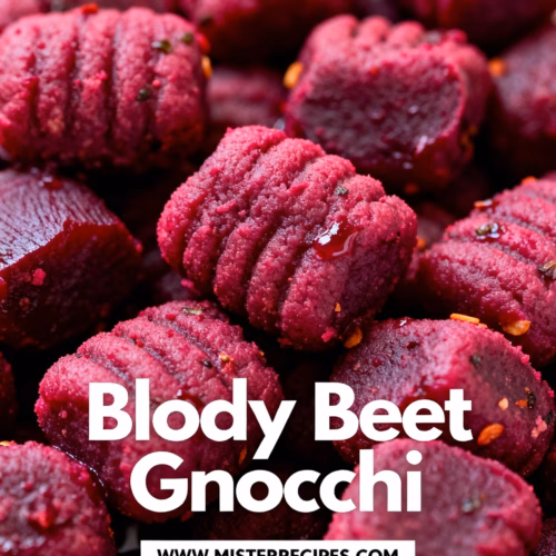 Bloody Beet Gnocchi : Bloody Beet Gnocchi Easy Creamy Crispy and Healthy Recipe