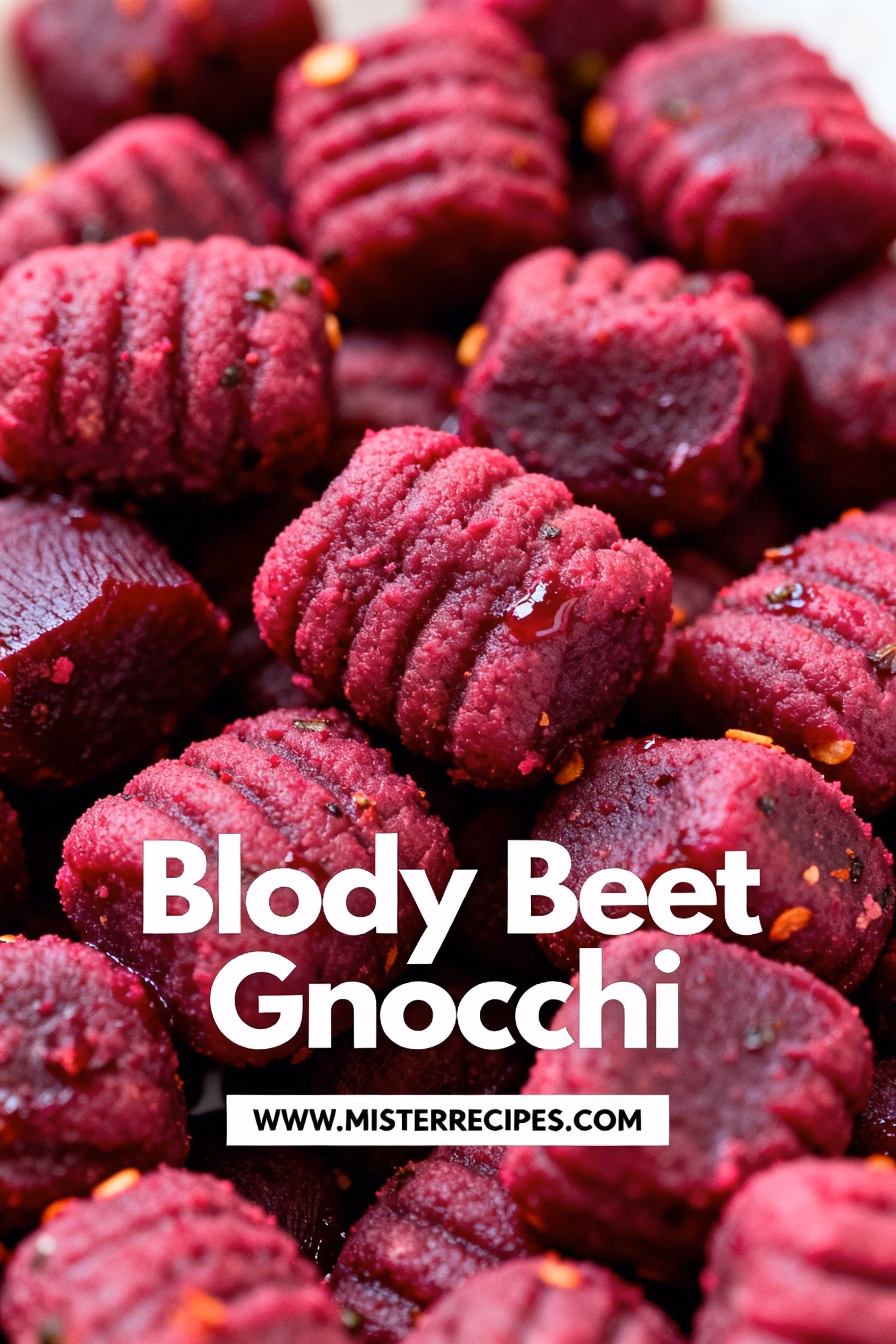 Bloody Beet Gnocchi : Bloody Beet Gnocchi Easy Creamy Crispy and Healthy Recipe