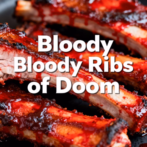Bloody Ribs of Doom Easy Fall Off The Bone Recipe
