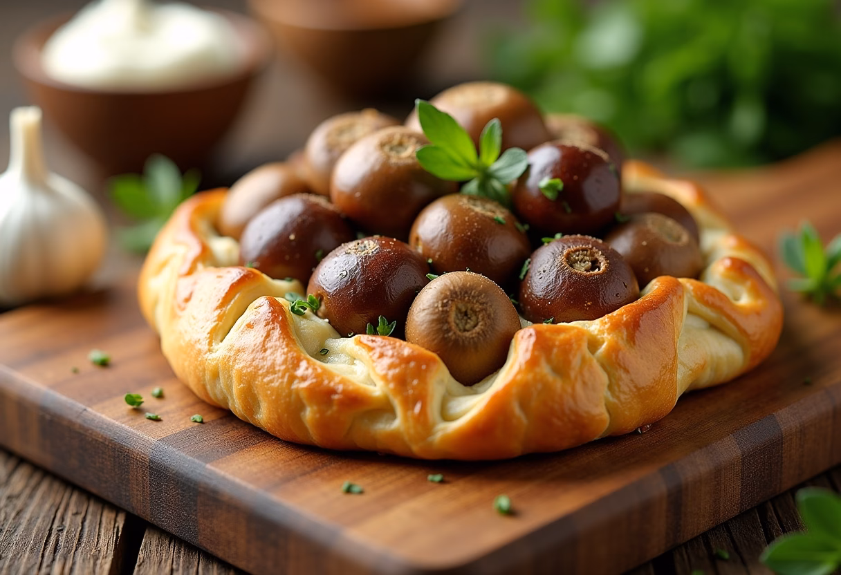 Chestnut & Mushroom Wellington