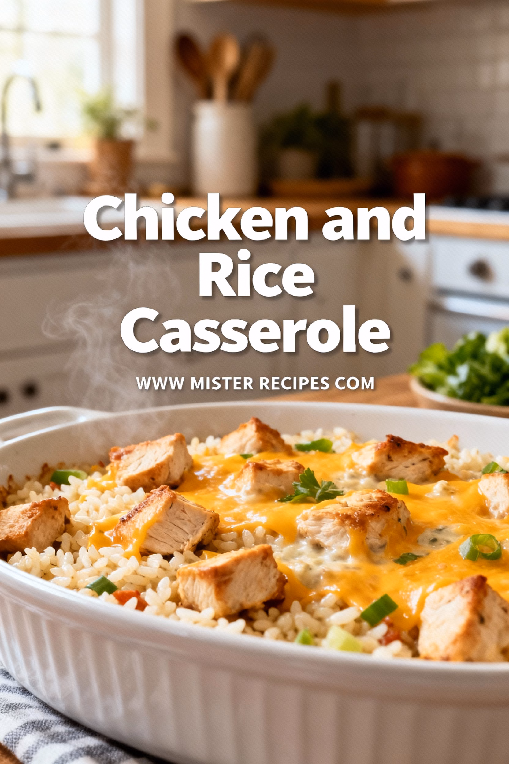Chicken and Rice Casserole : Easy Creamy Chicken and Rice Casserole Recipe Perfect for Weeknights
