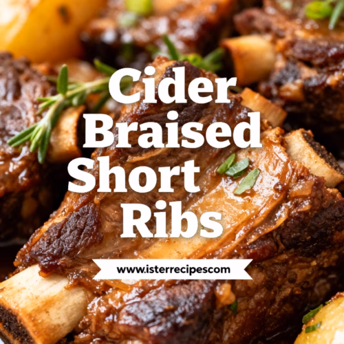 Easy Cider Braised Short Ribs Recipe Perfect for Fall