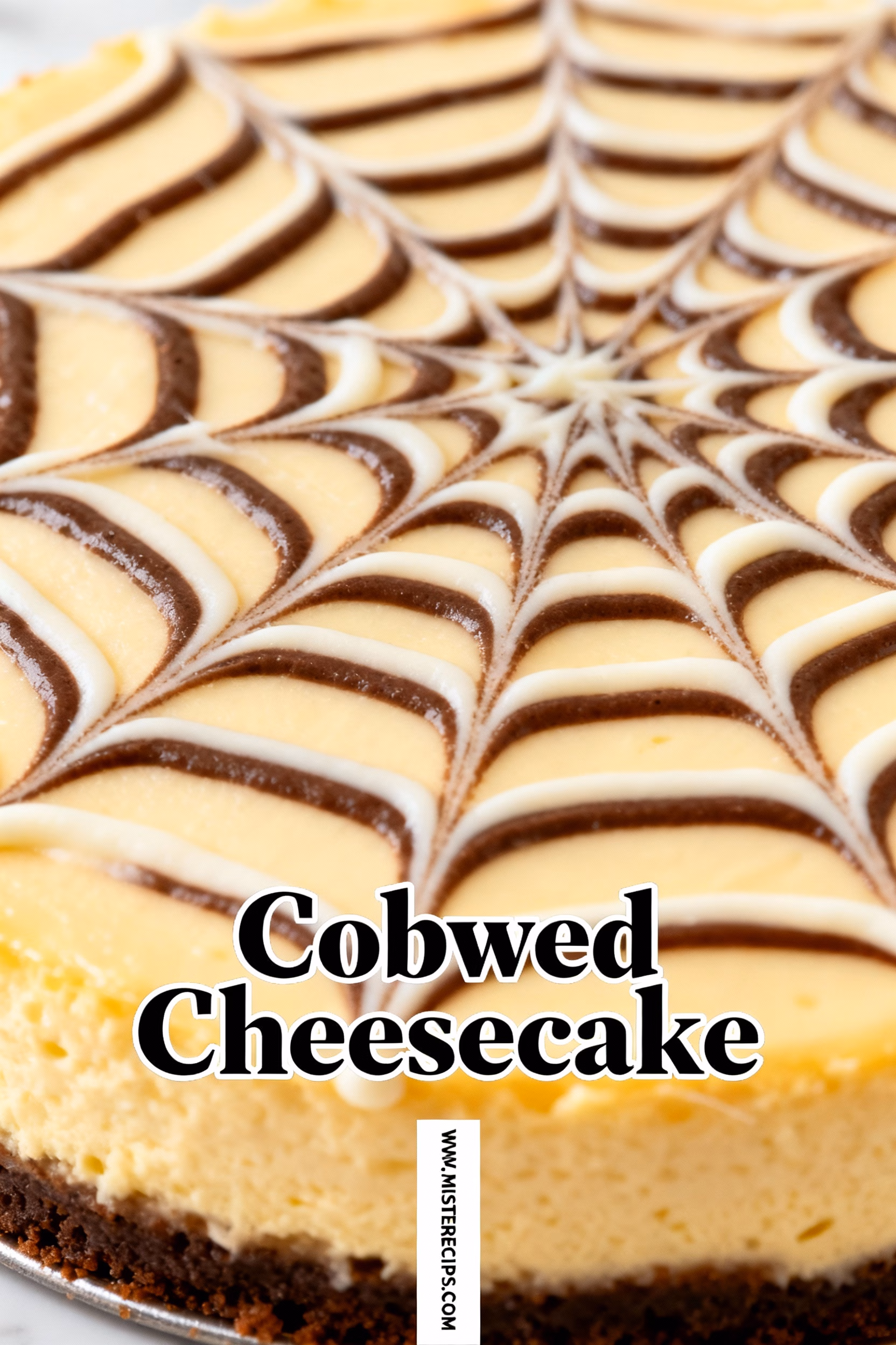 Easy Creamy Cobweb Cheesecake a Spooktacular Halloween Treat