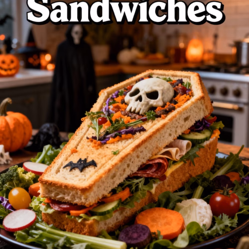 Easy Coffin Sandwiches Quick Creamy Halloween Recipe