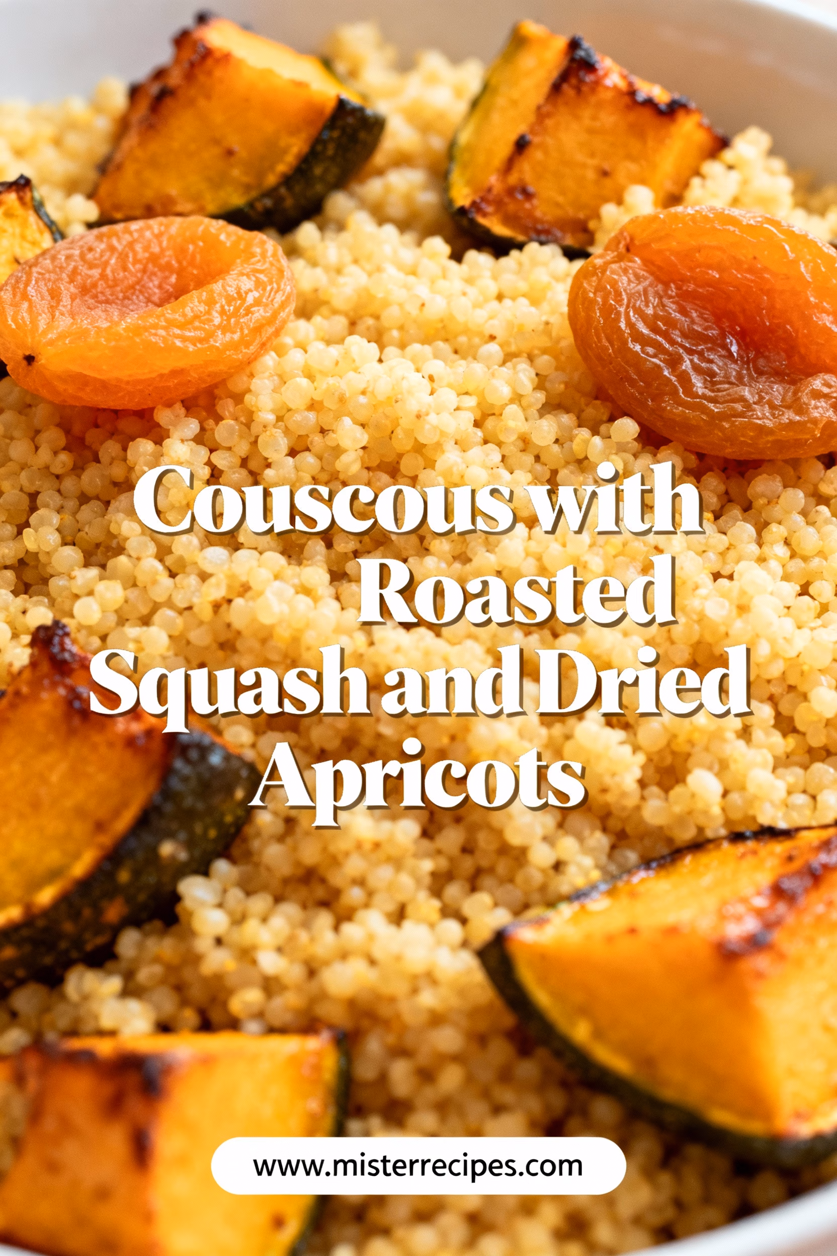 Couscous with Roasted Squash and Dried Apricots Quick Easy Healthy Recipe