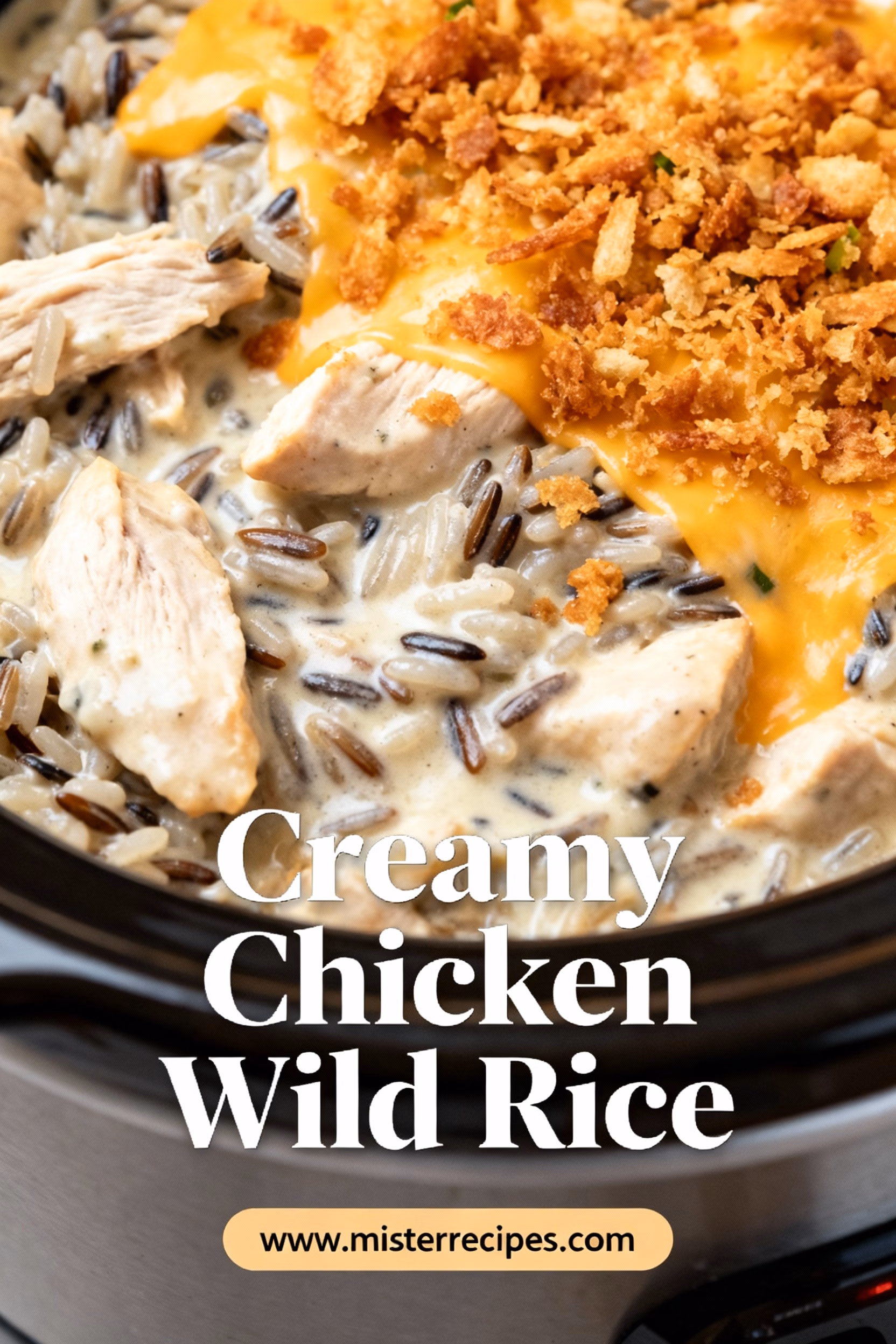 Easy Creamy Chicken Wild Rice Soup Recipe