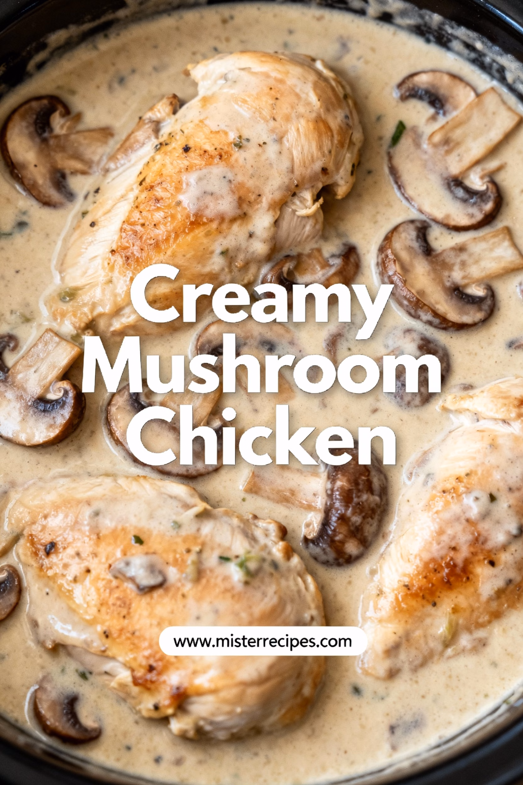 Creamy Mushroom Chicken : Creamy Mushroom Chicken Recipe Easy Weeknight Dinner
