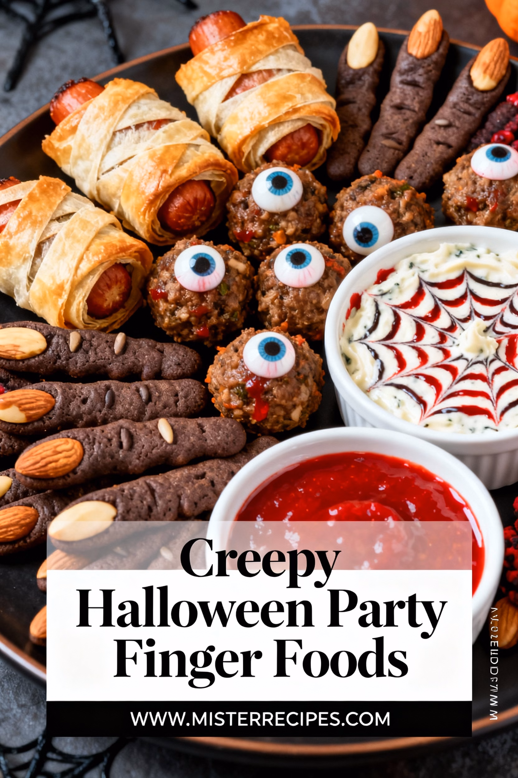 Creepy Easy Halloween Party Finger Foods