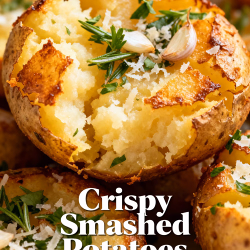 Crispy Smashed Potatoes Easy Creamy & Golden Recipe