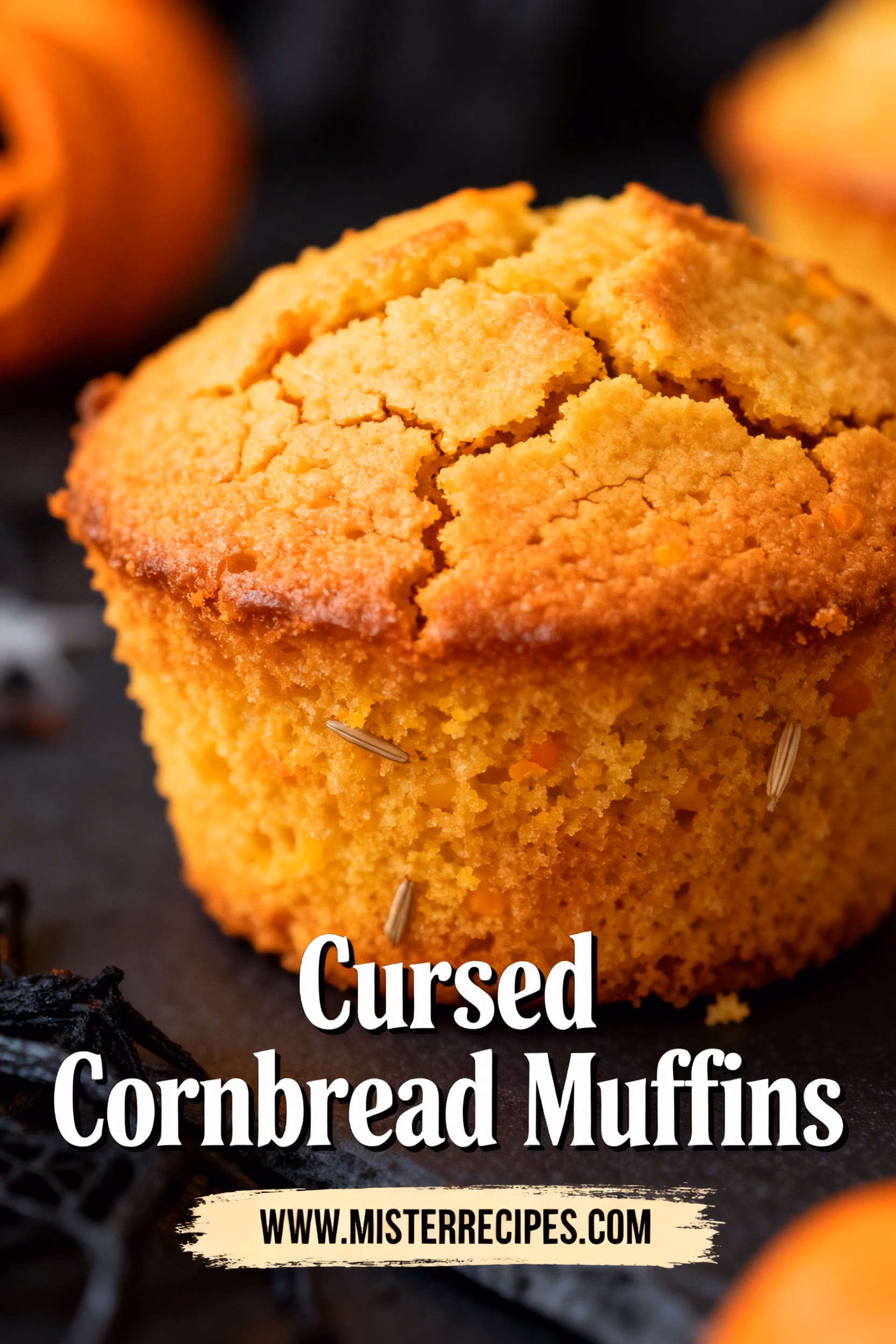 Cursed Cornbread Muffins : Cursed Cornbread Muffins A Spooky Easy Quick Recipe