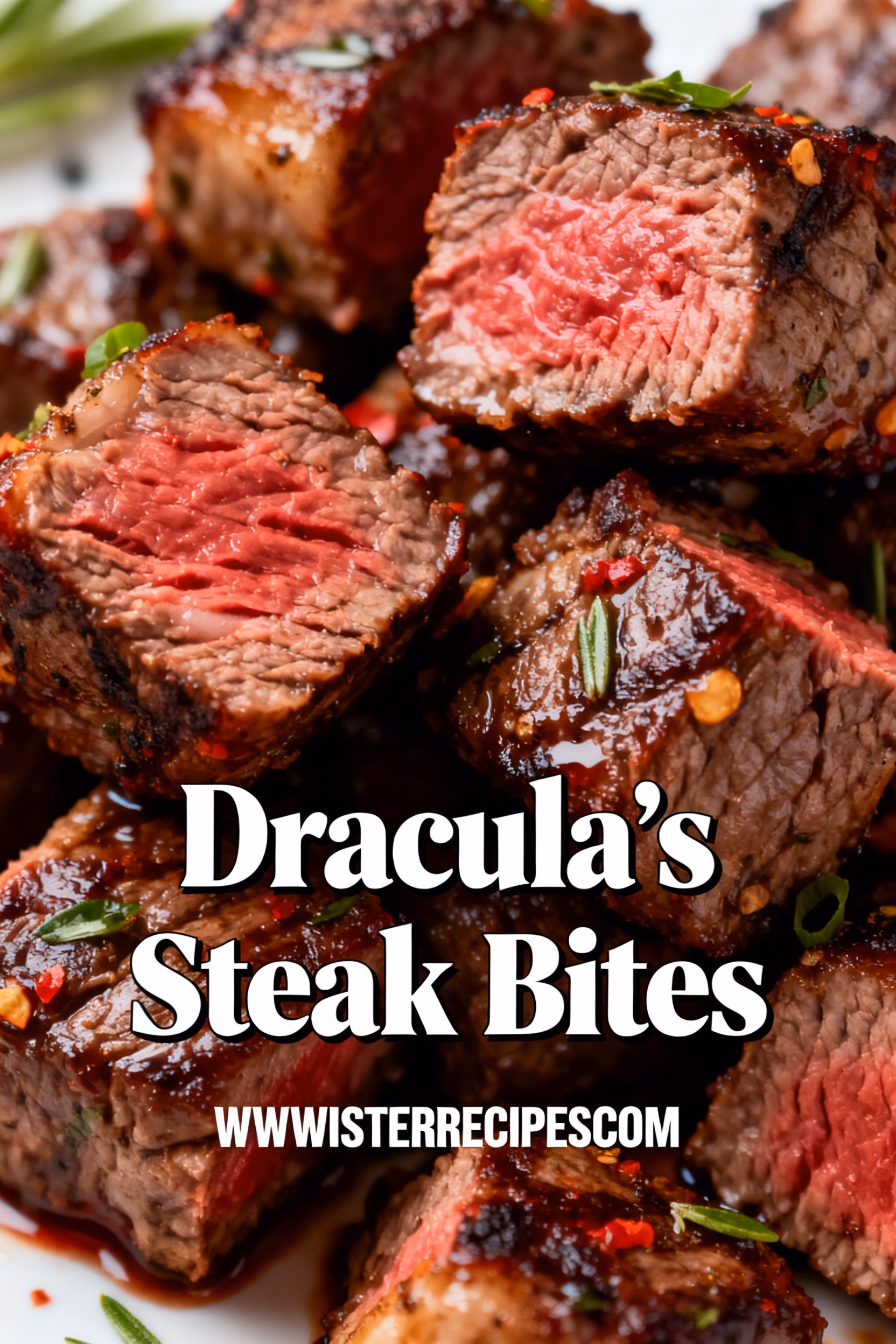 Dracula’s Steak Bites : Dracula’s Steak Bites Easy Halloween Appetizer Recipe