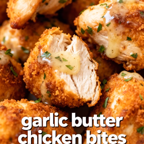 Garlic Butter Chicken Bites : Creamy Garlic Butter Chicken Bites Easy and Quick Recipe