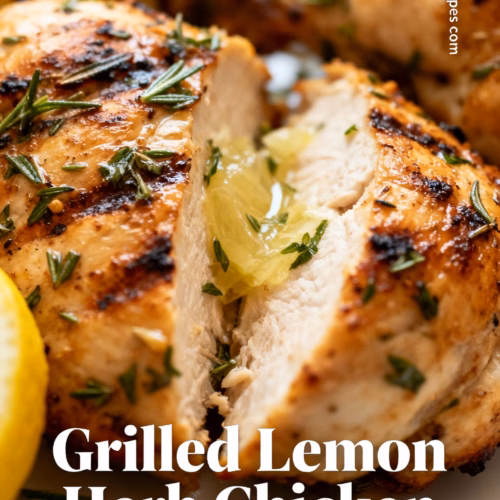 Grilled Lemon Herb Chicken : Grilled Lemon Herb Chicken Easy Healthy Recipe