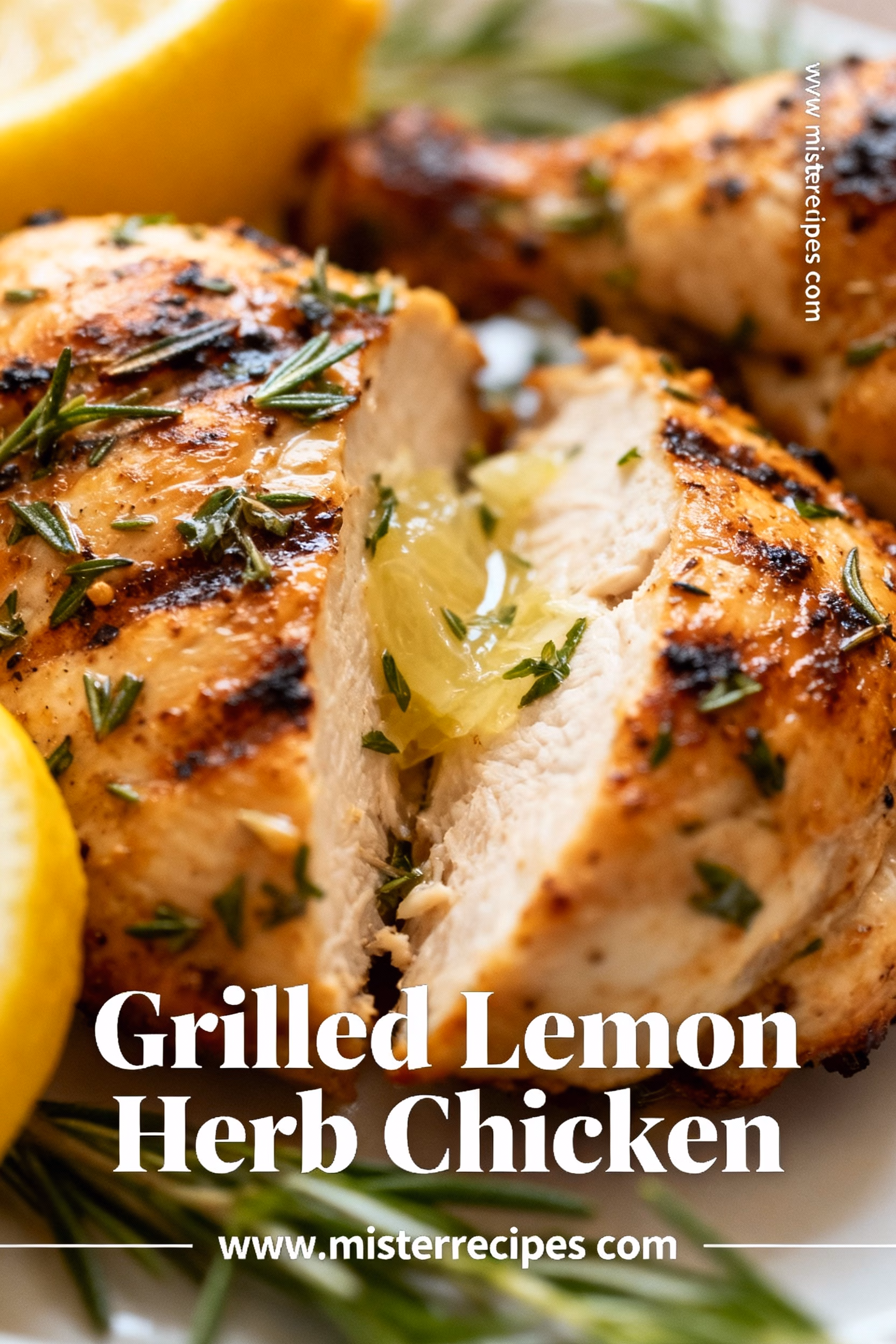 Grilled Lemon Herb Chicken : Grilled Lemon Herb Chicken Easy Healthy Recipe