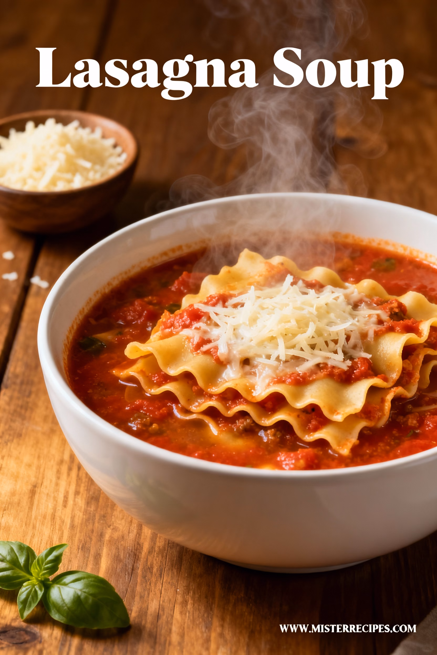 Lasagna Soup : Easy Creamy Lasagna Soup Recipe Perfect One Pot Meal