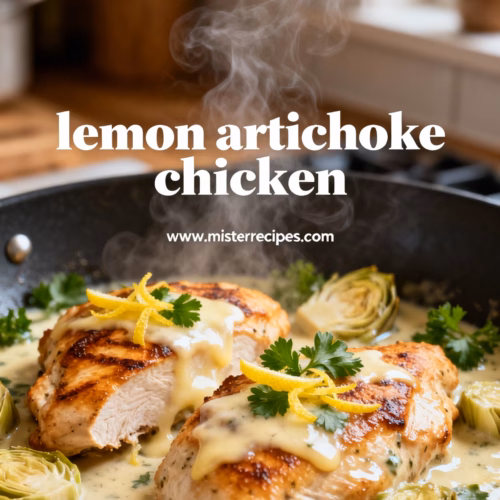 Lemon Artichoke Chicken : Creamy Lemon Artichoke Chicken Easy Weeknight Recipe