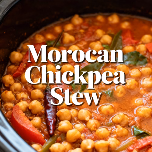 Easy Creamy Moroccan Chickpea Stew Recipe Healthy One Pot Meal