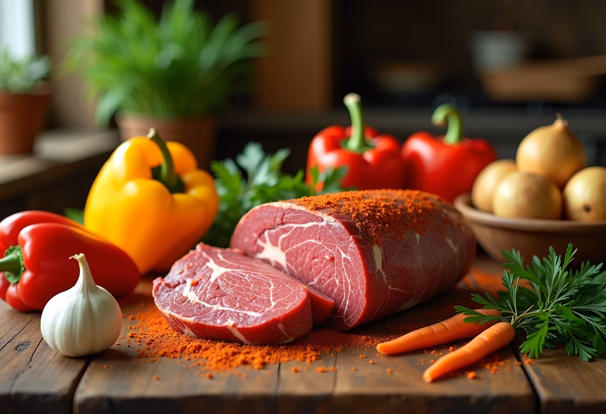 Paprika Pot Roast Veggies