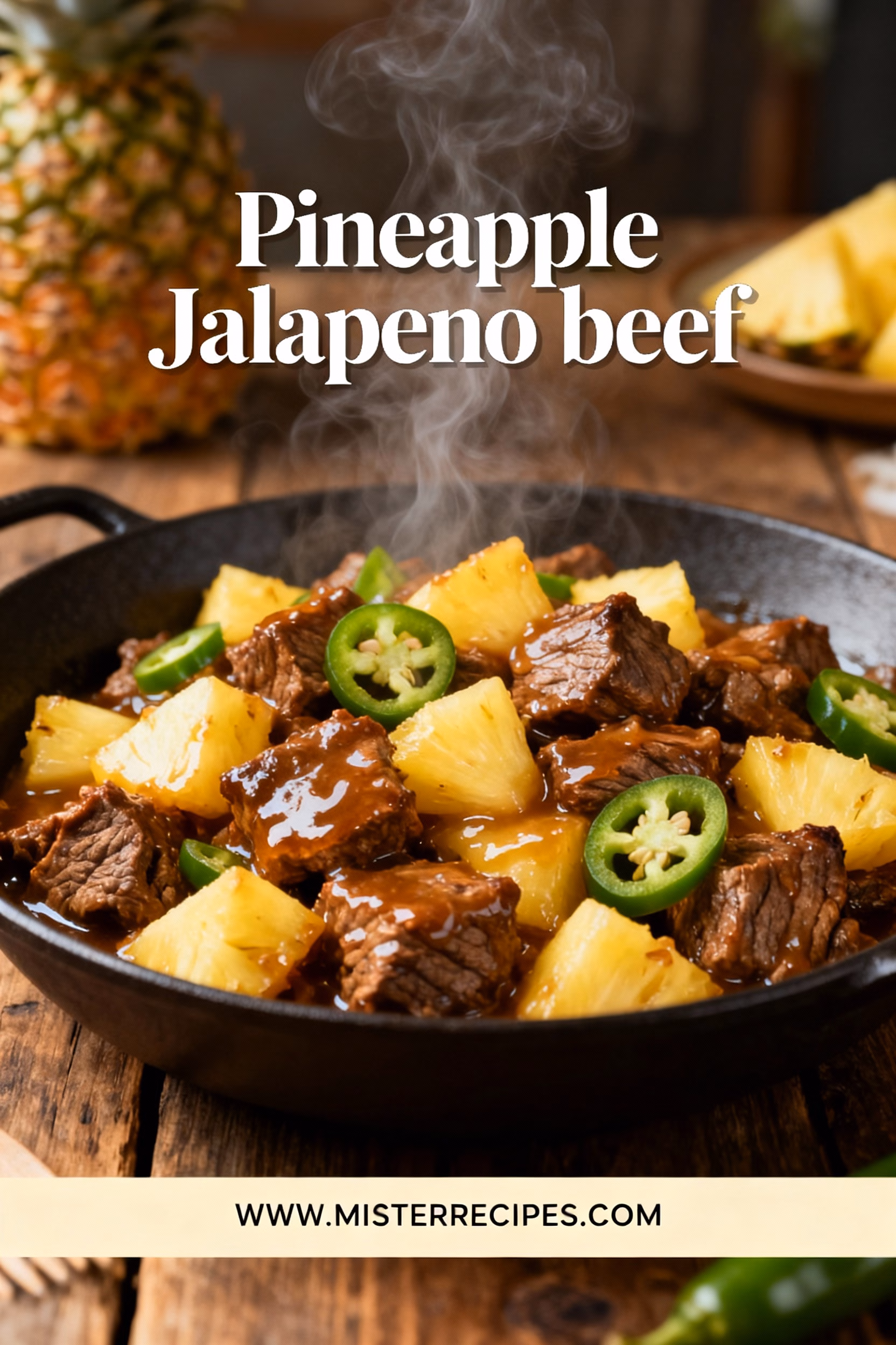 Pineapple Jalapeño beef : Easy Pineapple Jalapeño Beef Recipe Quick Dinner