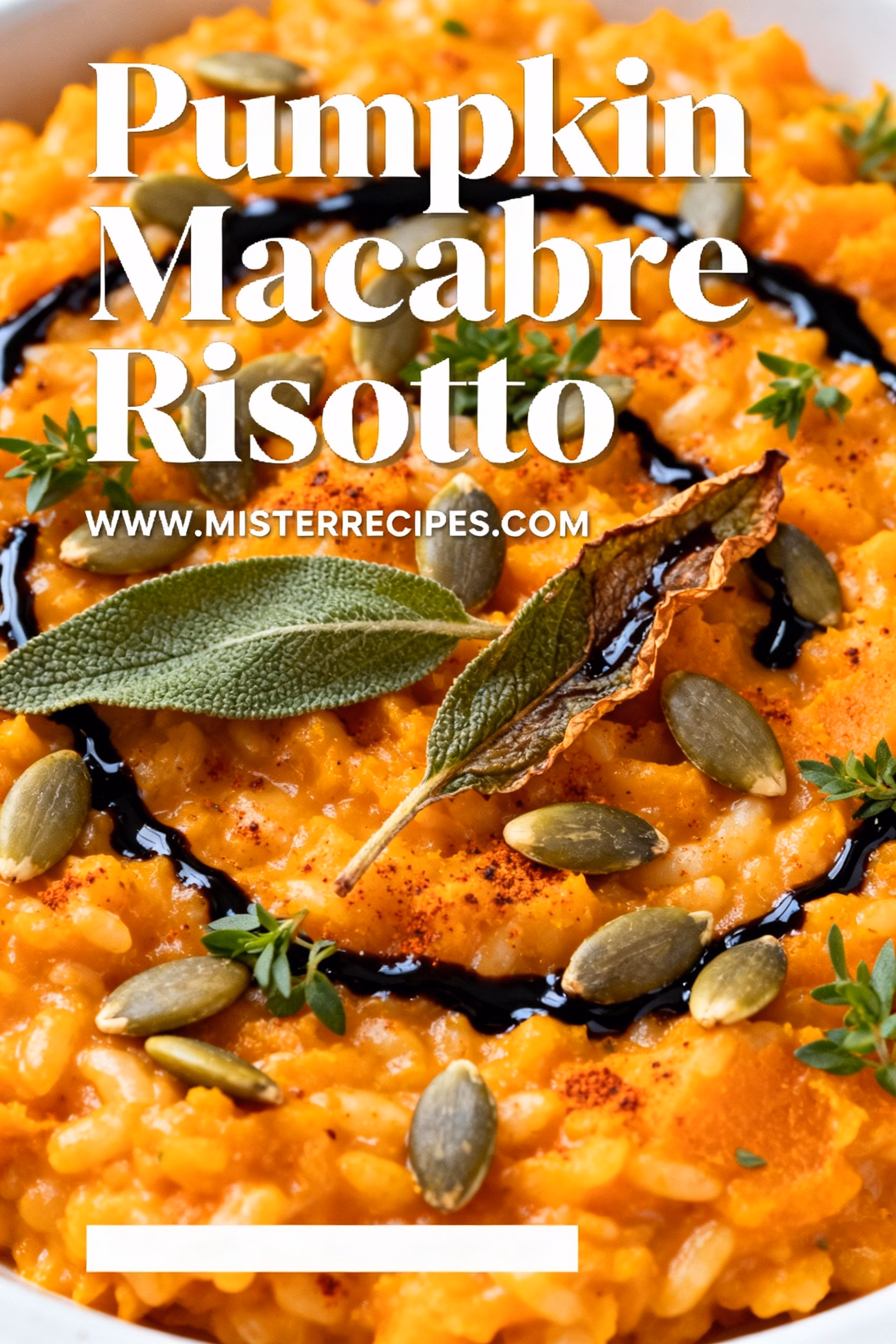Creamy Pumpkin Macabre Risotto Easy Fall Recipe