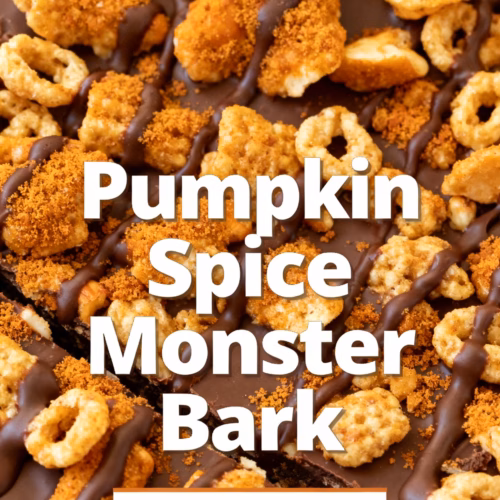 Easy Creamy Pumpkin Spice Monster Bark Recipe