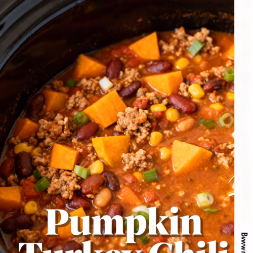 Easy Creamy Pumpkin Turkey Chili Recipe