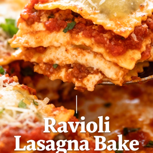 Ravioli Lasagna Bake : Creamy Ravioli Lasagna Bake Quick and Easy Dinner