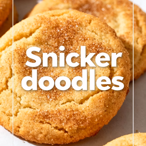 Easy & Quick Snickerdoodles No Dough Chilling Needed