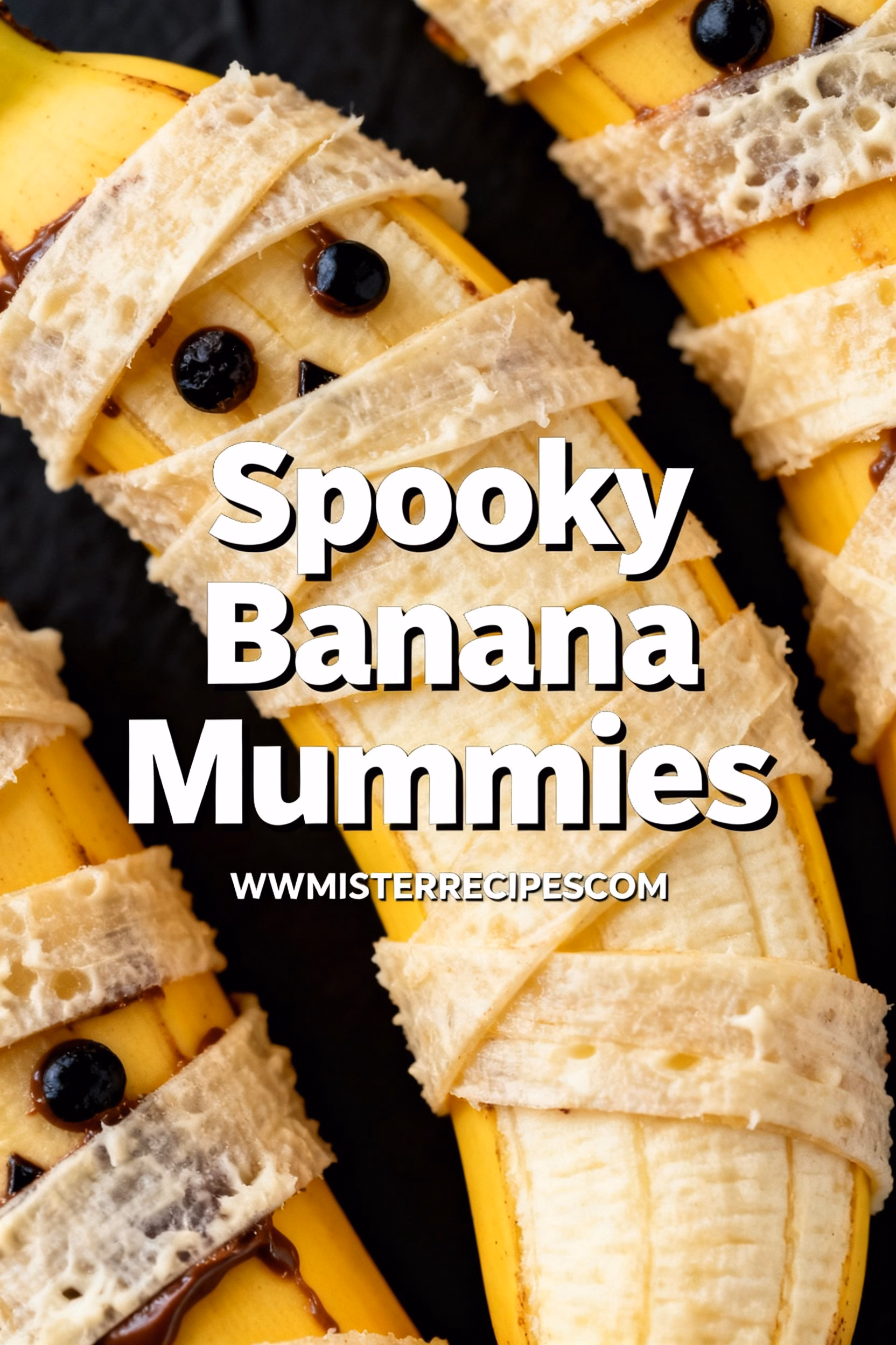 Easy Spooky Banana Mummies A Quick and Healthy Halloween Treat