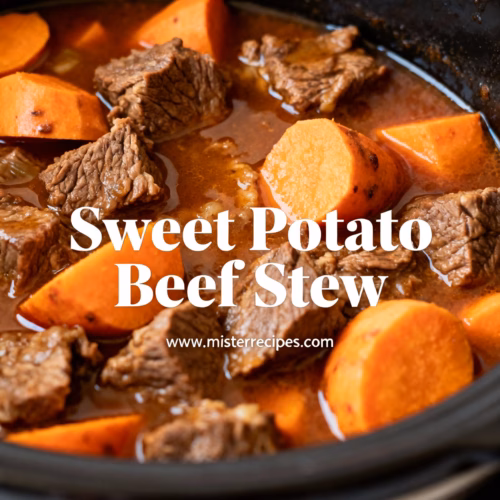 Easy One Pot Sweet Potato Beef Stew Recipe