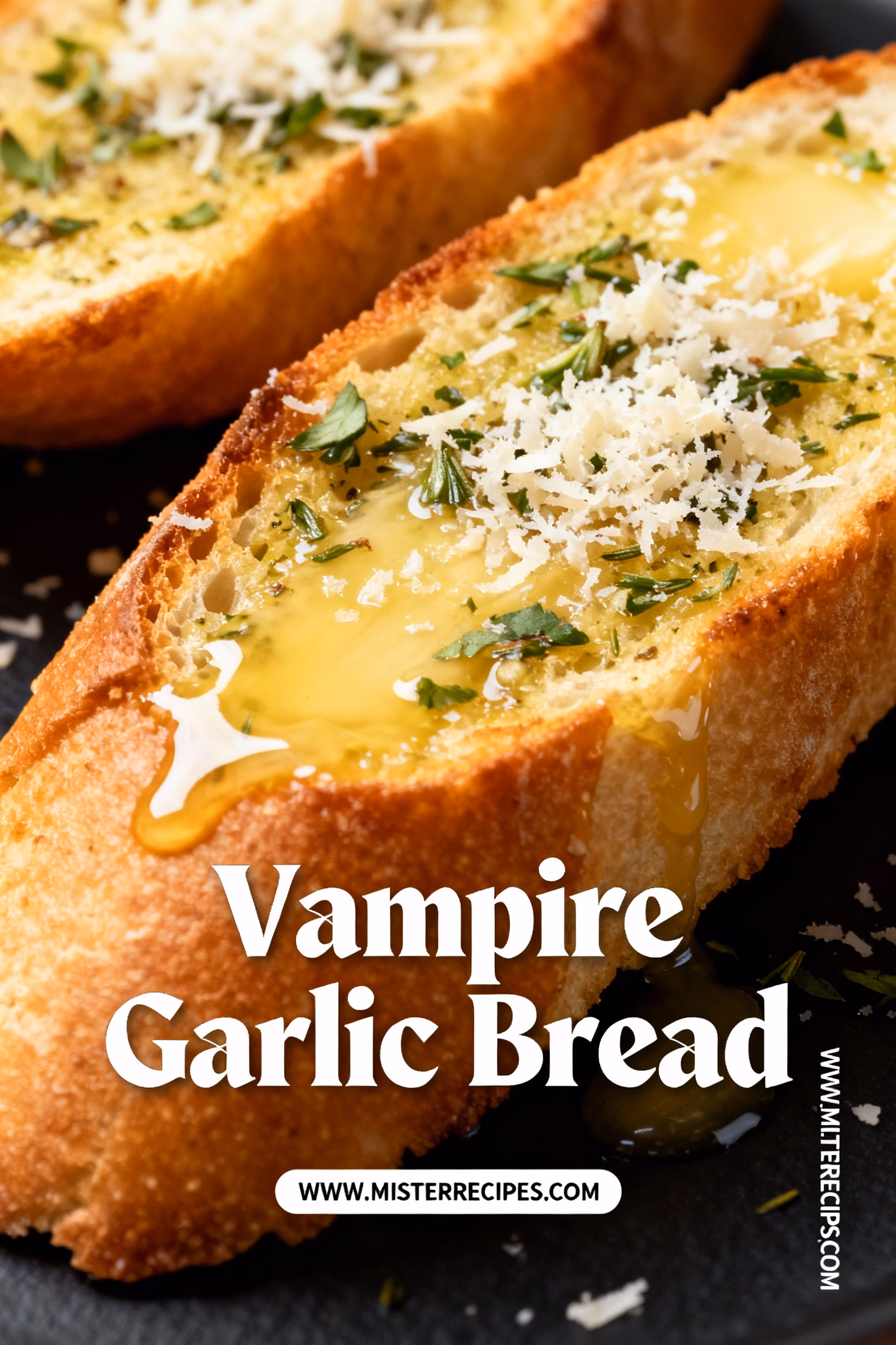 Vampire Garlic Bread Easy Creamy & Crispy Recipe