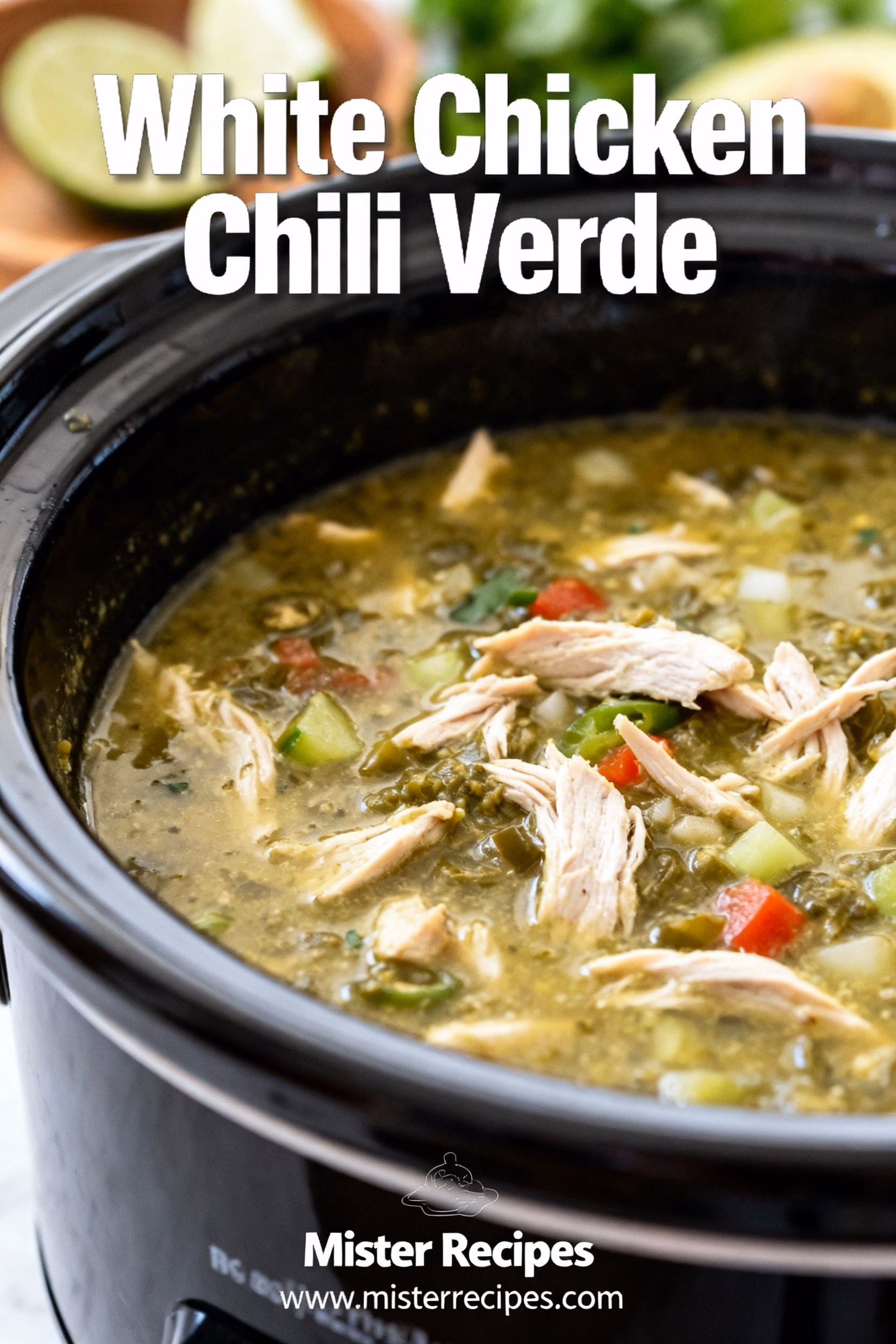 Easy Creamy White Chicken Chili Verde Recipe