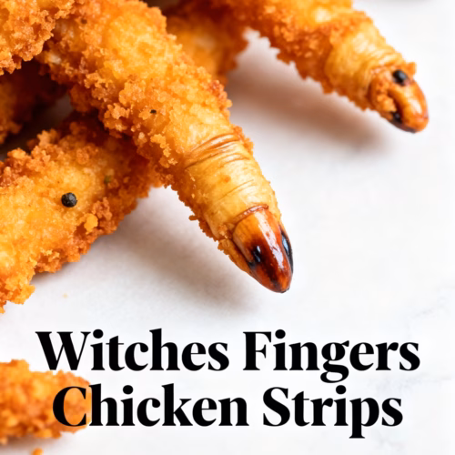 Easy Crispy Witch s Fingers Chicken Strips Recipe