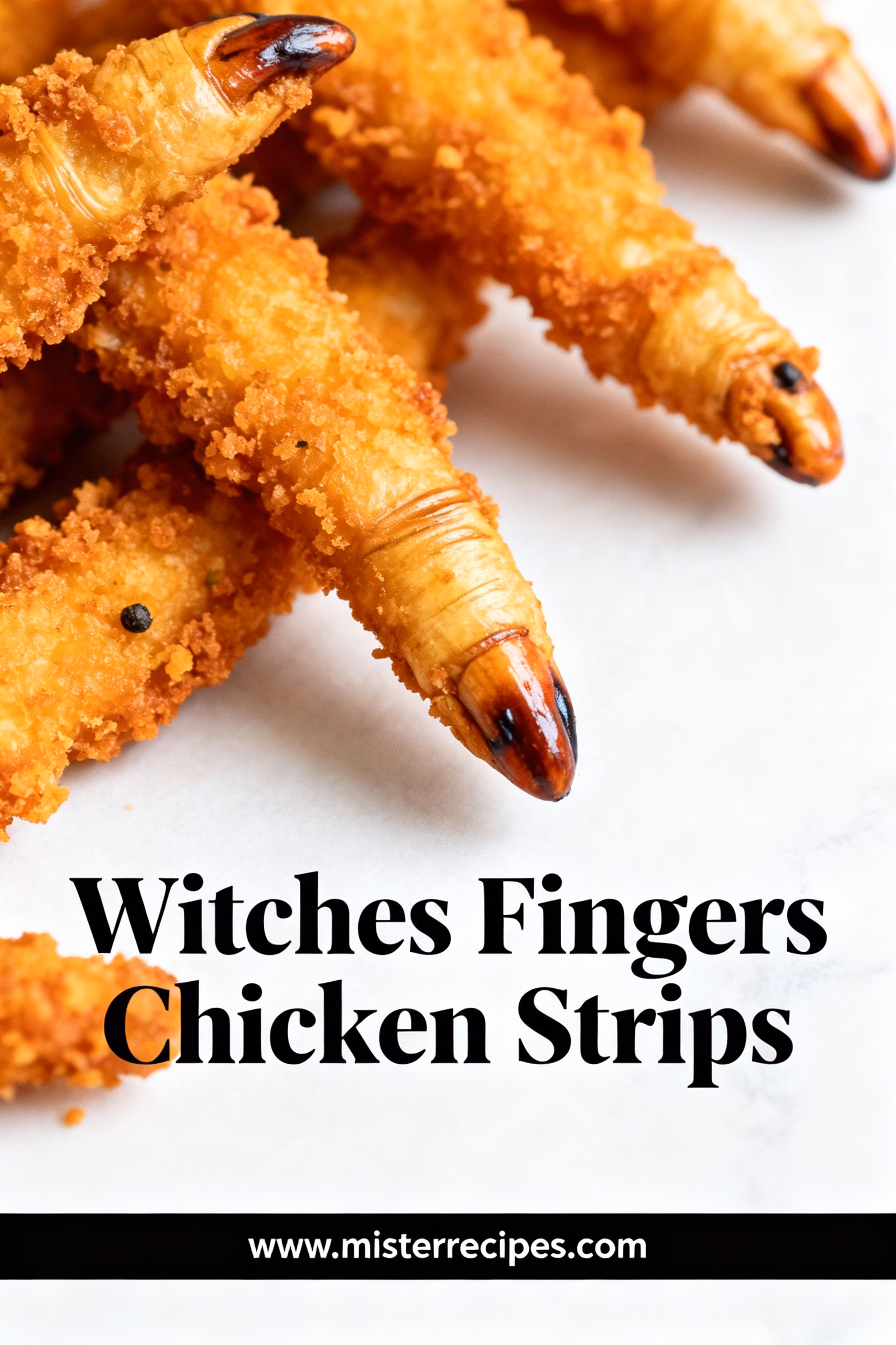 Easy Crispy Witch s Fingers Chicken Strips Recipe